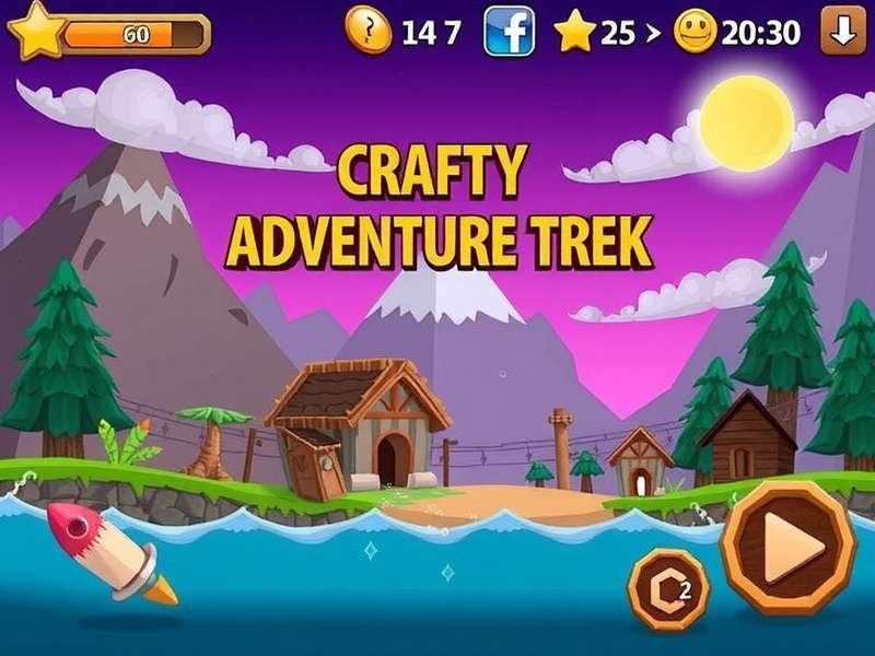 Crafty Adventure Trek Gameplay Screenshot